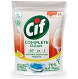 Cif Complete Clean All-in-1 tablety do myky lemon 46 ks