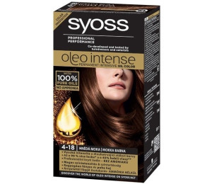 Syoss Oleo Intense Color 4-18 Hnd moka barva na vlasy