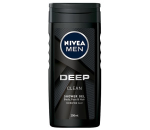 Nivea Men Deep Clean sprchov gel 250 ml