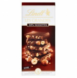 Lindt Les Grandes tmavá čokoláda s lískovými oříšky 150g