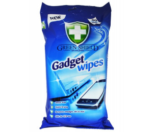 Green Shield Gadget Wipes na obrazovky, laptopy, telefony vlhen ubrousky 50 ks