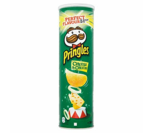 Pringles Cheese & Onion s pchut sru a cibule 165g