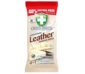 Green Shield Leather vlhen ubrousky na ki 50 ks