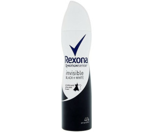 Rexona Invisible Black and white Woman deospray 150 ml