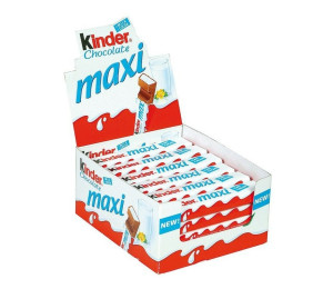 Kinder Maxi tyčinky - 36ks - (36x 21g) - 756g