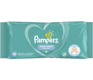 Pampers Ubrousky Fresh clean 52 ks