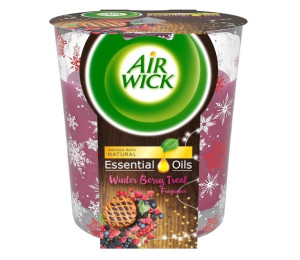 Air Wick Essential Oils vonn svka ve skle Merry Berry 105g