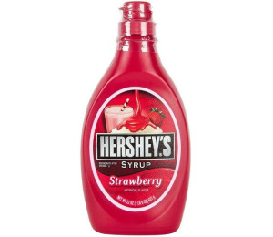 Hersheys strawberry syrup 623g