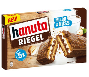 Nmeck Ferrero Hanuta Riegel tyinky 172,5g exp. 02.2024