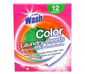 At Home Wash Color ubrousky proti obarven prdla 12ks