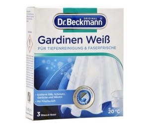 Nmeck Dr. Beckmann Gardinen Weis ubrousky se sol na zclony a bl prdlo 3ks