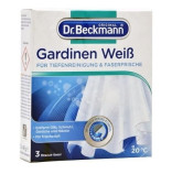 Německý Dr. Beckmann Gardinen Weis ubrousky se solí na záclony a bílé prádlo 3ks