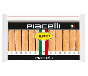 Piacelli Tiramisu Italsk cukrsk vajen pikoty 24ks - 200g