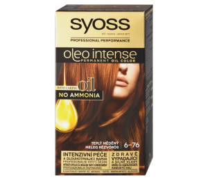 Syoss Oleo Intense Color 6-76 Tepl mdn barva na vlasy