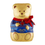 Lindt čokoládový medvídek Teddy modrý 200g XXL