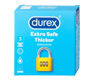 Durex Extra Safe Thieker 3ks
