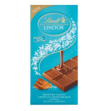 Lindt Lindor tabulková čokoláda s náplní slaný karamel 100g
