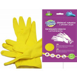 Home Point úklidové rukavice M žluté 1ks
