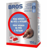 BROS Měkká návnada na myši a potkany 150g