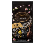 Lindt Lindor TMAVÝ Extra Dark 70% kakaa čokoládová vajíčka v sáčku velikonoční edice 180g
