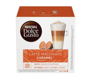 Nescaf Dolce Gusto Latt Macchiatto Caramel 8+8 ks