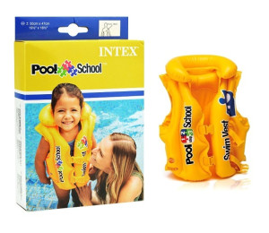Intex Pool School dtsk nafukovac vesta 50x47 cm