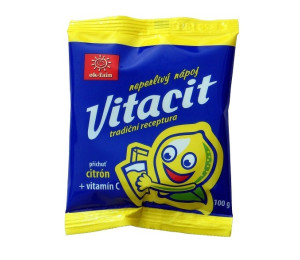 Ok-fain Vitacit neperliv npoj v prku s pchut citrn + vitamn C 100g