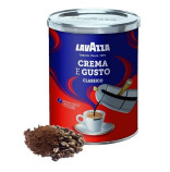 Lavazza Crema e Gusto Classico mletá káva v dóze 250 g