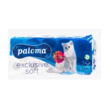 Paloma Exclusive Soft toaletní papír 10ks 3vrstvý se vzorem
