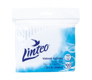 Linteo Satin Care & Comfort vatov tyinky 100ks