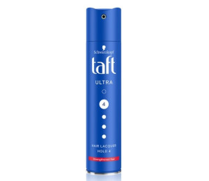 Taft Ultra siln tuc Ultra 4 modr lak na vlasy 250 ml