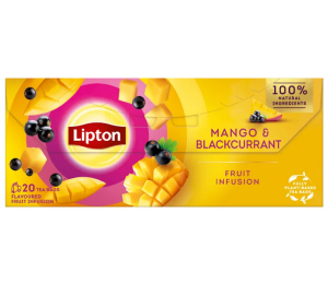 Lipton Mango & Blackcurrant 20 sk