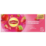 Lipton Strawberry & Rhunbarb 20 sáčků