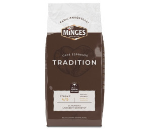 Minges Caf Espresso Tradition zrnkov kva 1 kg nmeck