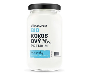 Allnature BIO kokosov olej premium 1000ml