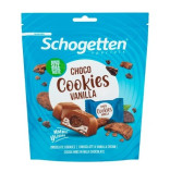 Schogetten Choco Cookies Vanilla čokoládové kostičky v sáčku 116g německé