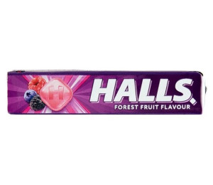 Halls Forest fruit flavour bonbny s pchut lesnch plod 33,5g