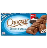 Choceur Cookies & Cream mléčná čokoláda 185g