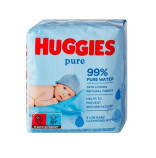 Huggies vlhčené ubrousky Pure TRIPACK 3x56 ks