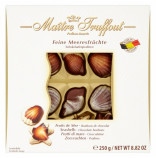Maitre Truffout mořské plody z belgické čokolády bílé 250g