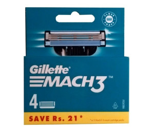 Nmeck Gillette Mach3 nhradn bity 4ks