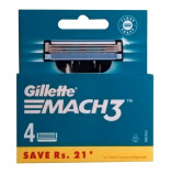 Německé Gillette Mach3 náhradní břity 4ks