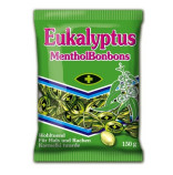 Eukalyptus mentolové bonbóny zelené 150g