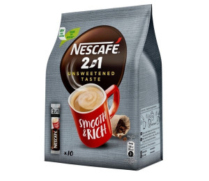 Nescaf 2in1 Unsweetened Taste Smooth & Rich sky 20 x 8g