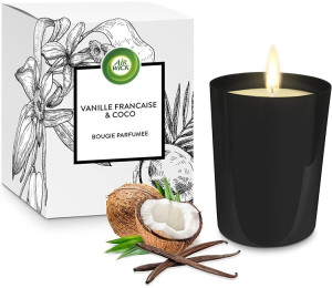 Air Wick svka v drkov krabice French Vanilla & Toasted Coconut 220g