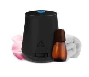 Air Wick Essential Mist Aroma difuzr ern na terick oleje + npl Spring Roses 20ml