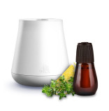 Air Wick Essential Mist Aroma difuzér bílý na éterické oleje + náplň Citron a bylinky 20ml