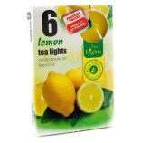 Čajové svíčky vůně Citronu 6ks