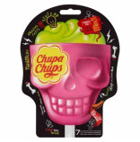 Chupa Chups 3D Skull Strawberry-Lime lízátka 105g
