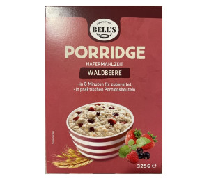 Bell's Porridge ovesn kae s pchut lesnch plod 325g nmeck